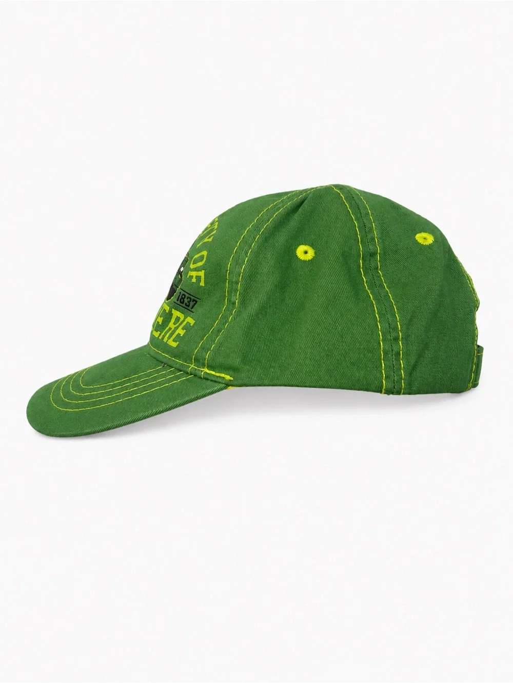 John Deere Youth One Size Green Tractor Baseball Cap Hat Property Of Adjustable